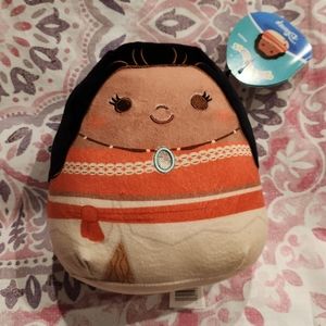 Disney Moana 7 inch Original Squishmallows by KellyToy Squishy Plush Stuffed NWT